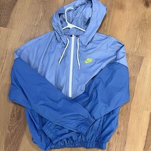 Nike Blue Windbreaker Jacket